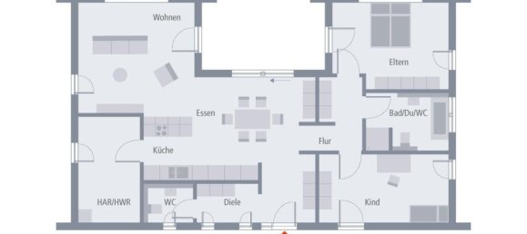 Bungalow de 2 dormitorios en Saalekreis, Germany No. 13223 12