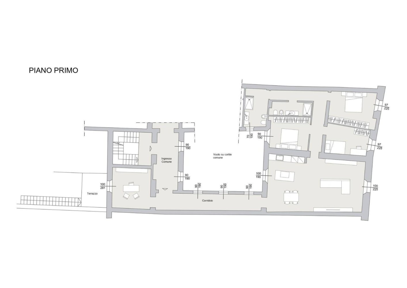 5 chambres Appartement à Piacenza, Italy No. 340835