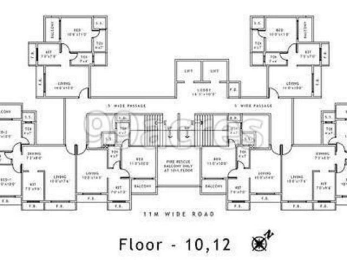 2 bedrooms House in Mumbai, India No. 11447