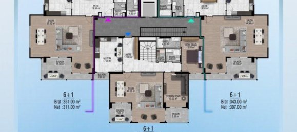 4 rooms Apartment in Cikcilli, Turkey No. 9951 20