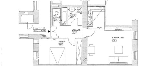 2-salle Appartement à Vienna, Austria No. 9193 20
