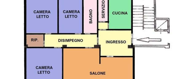 4-Zimmer Wohnung in Cagliari, Italy, Nr. 207281 2
