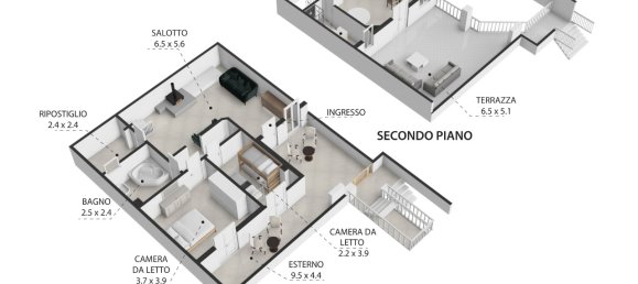 Apartamento de 4 divisões em Capo d'Orlando, Italy N.º 175249 39