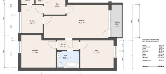Apartamento T2 em Bad Tolz-Wolfratshausen, Germany N.º 231513 13