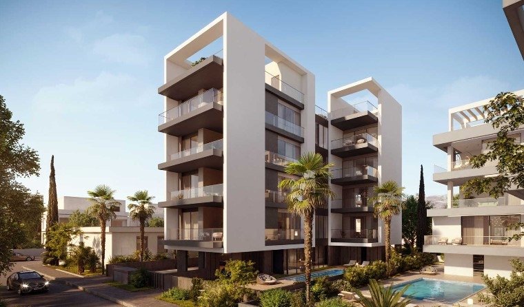 Apartamento T1 em Germasogeia, Cyprus N.º 373