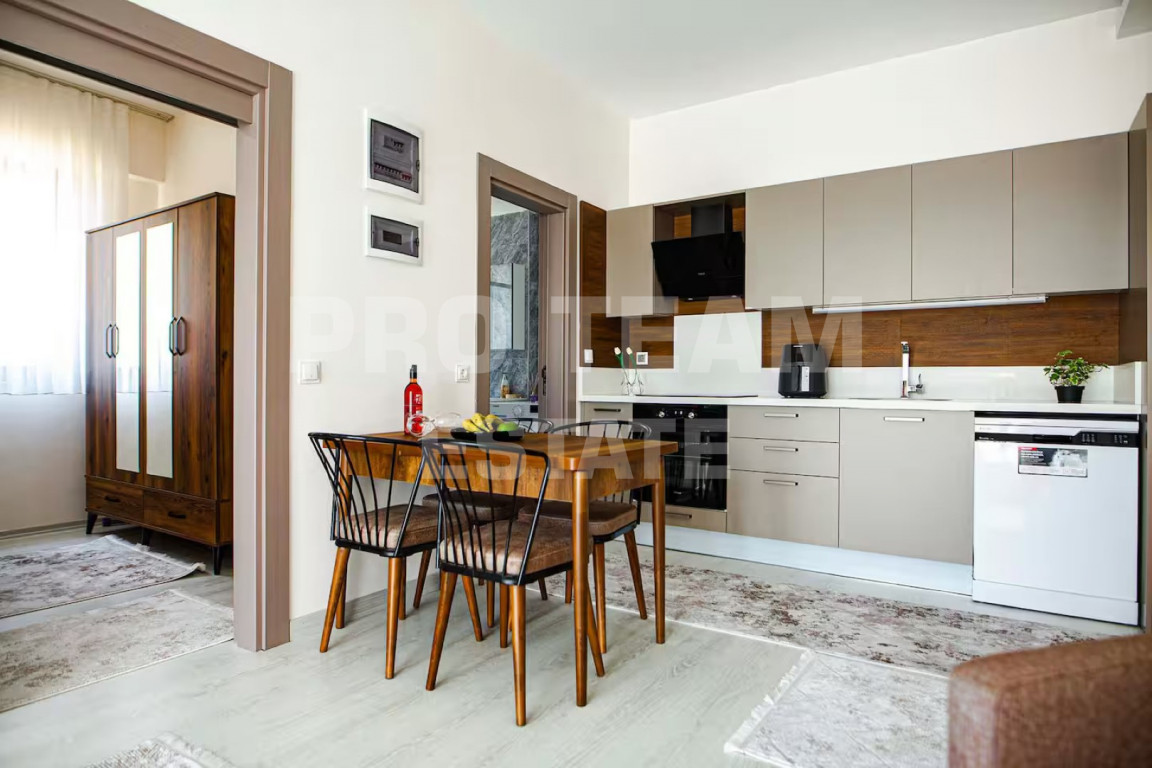 Квартира с 2 комнатами в Кепез, Турция № 42940