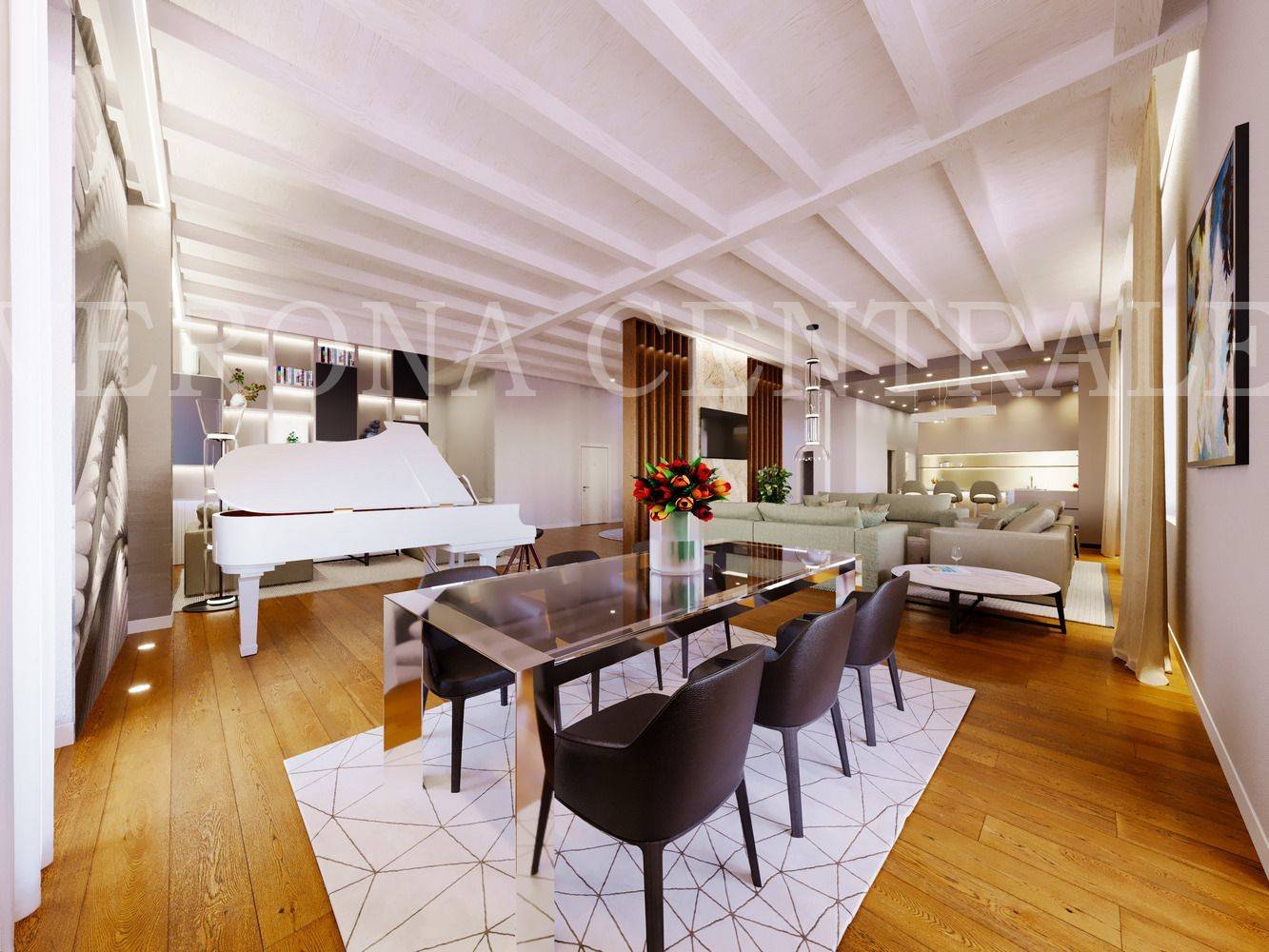 5 غرف نوم شقة في Verona, Italy رقم 208863