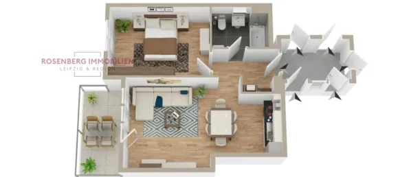 Apartamento de 1 dormitorio en Leipzig, Germany No. 291786 11