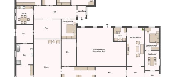 Ферма с 5 спальнями в Херфорд, Германия № 289204 3