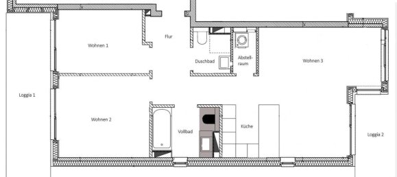 Квартира с 2 спальнями в Восточный Гольштейн, Германия № 287015 12