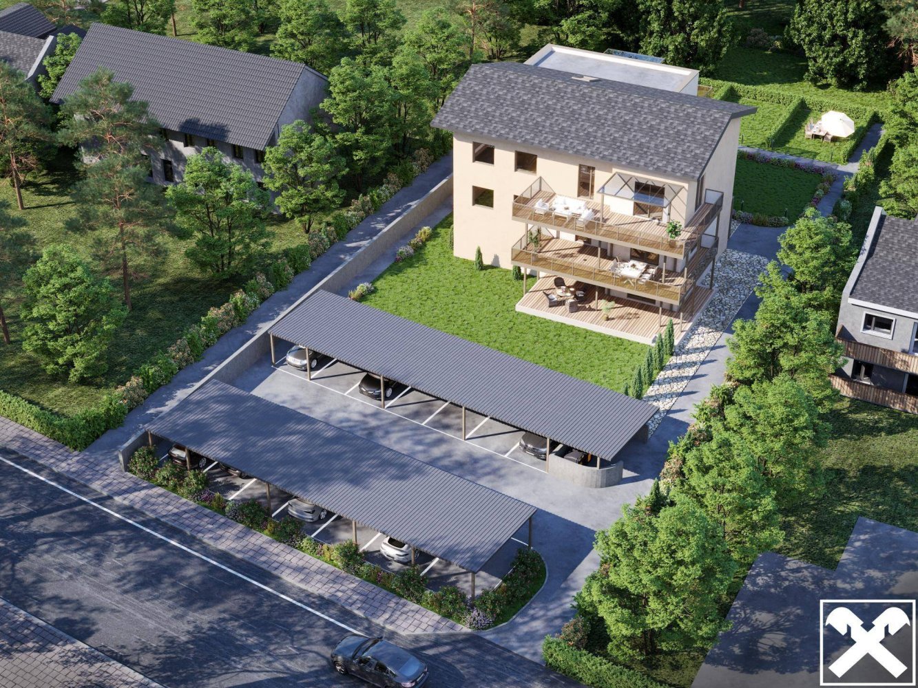 Коммерческая недвижимость с 2 спальнями в Занкт Канциан ам Клопайнер Зе, Австрия № 139976