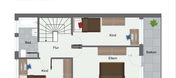 4 rooms Townhouse in Herford, Germany No. 250398 15