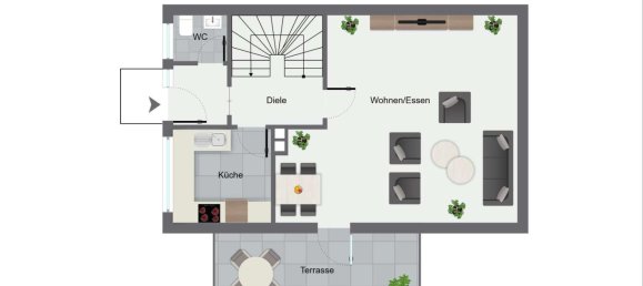 4 rooms Townhouse in Herford, Germany No. 250398 14