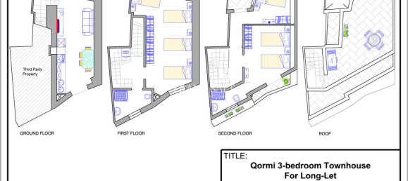 3 Schlafzimmer Stadthaus in Qormi, Malta, Nr. 10311 16