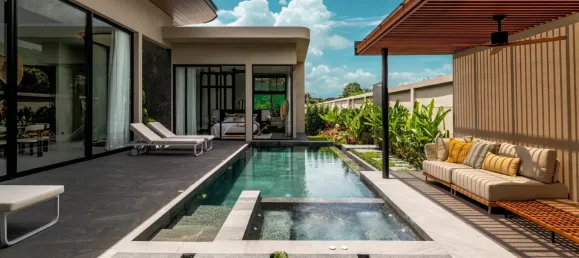 3 chambres villa à vendre à Phuket, Southern Thailand, Thailand № 80634 3
