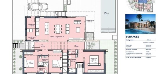 3 غرف نوم فيلا في Santa Rosalia, Spain رقم 9562 9