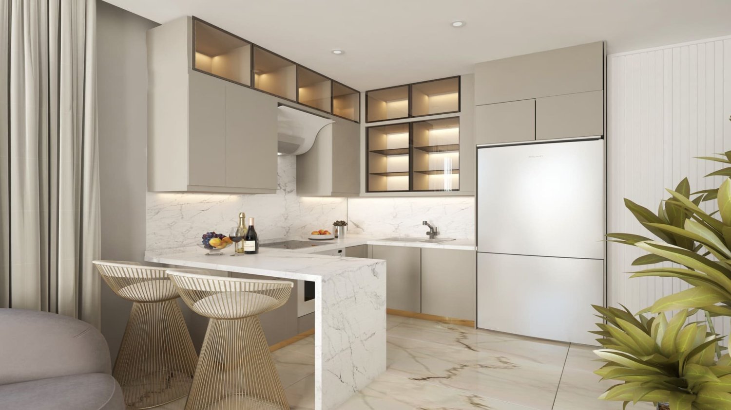 Apartamento 2+1 em Gazipasa, Turkey N.º 37496