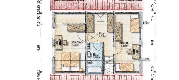 Casa de 4 divisões em Cuxhaven, Germany N.º 268061 25