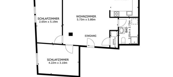2 Schlafzimmer Wohnung in Ludwigsburg, Germany, Nr. 63446 16