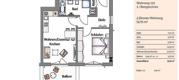 1 غرف نوم شقة في Landsberg am Lech, Germany رقم 126739 2