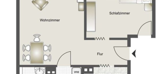 1 Schlafzimmer Wohnung in Karlsruhe, Germany, Nr. 42076 10