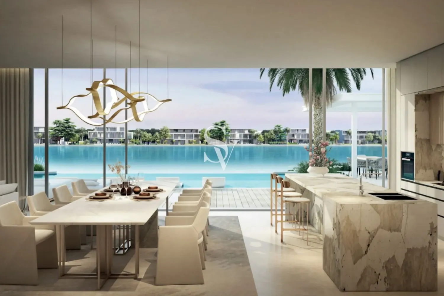 Villa de 7 dormitorios en Palm Jebel Ali, UAE No. 107607