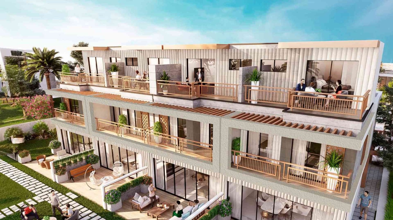 3 غرف نوم تاون هاوس في VERONA TOWNHOUSES, Dubai Land, UAE رقم 61158