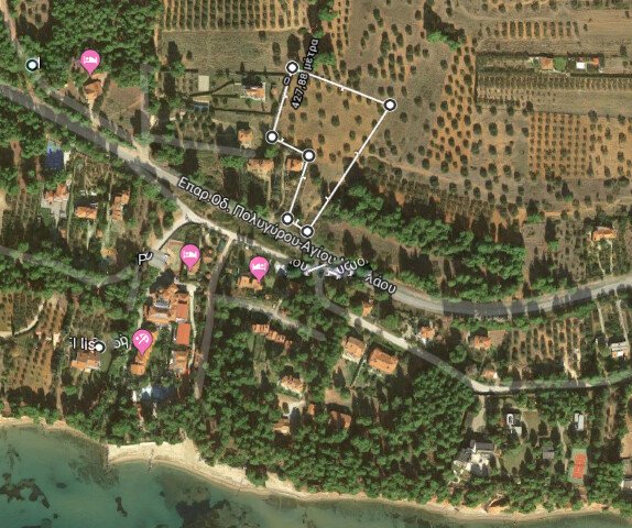8107 m² hotel en venta en Polygyros, Chalkidiki, Central Macedonia, Macedonia and Thrace, Greece № 4666