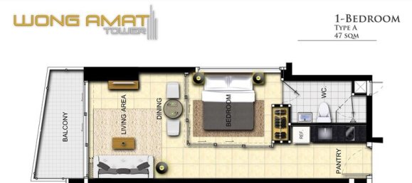 1 bedroom Condo in Pattaya, Thailand No. 2165 8