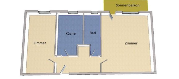 2-Zimmer Wohnung in Mariendorf, Germany, Nr. 107019 7