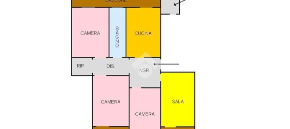 5غرفة شقة في Florence, Italy رقم 44991 30