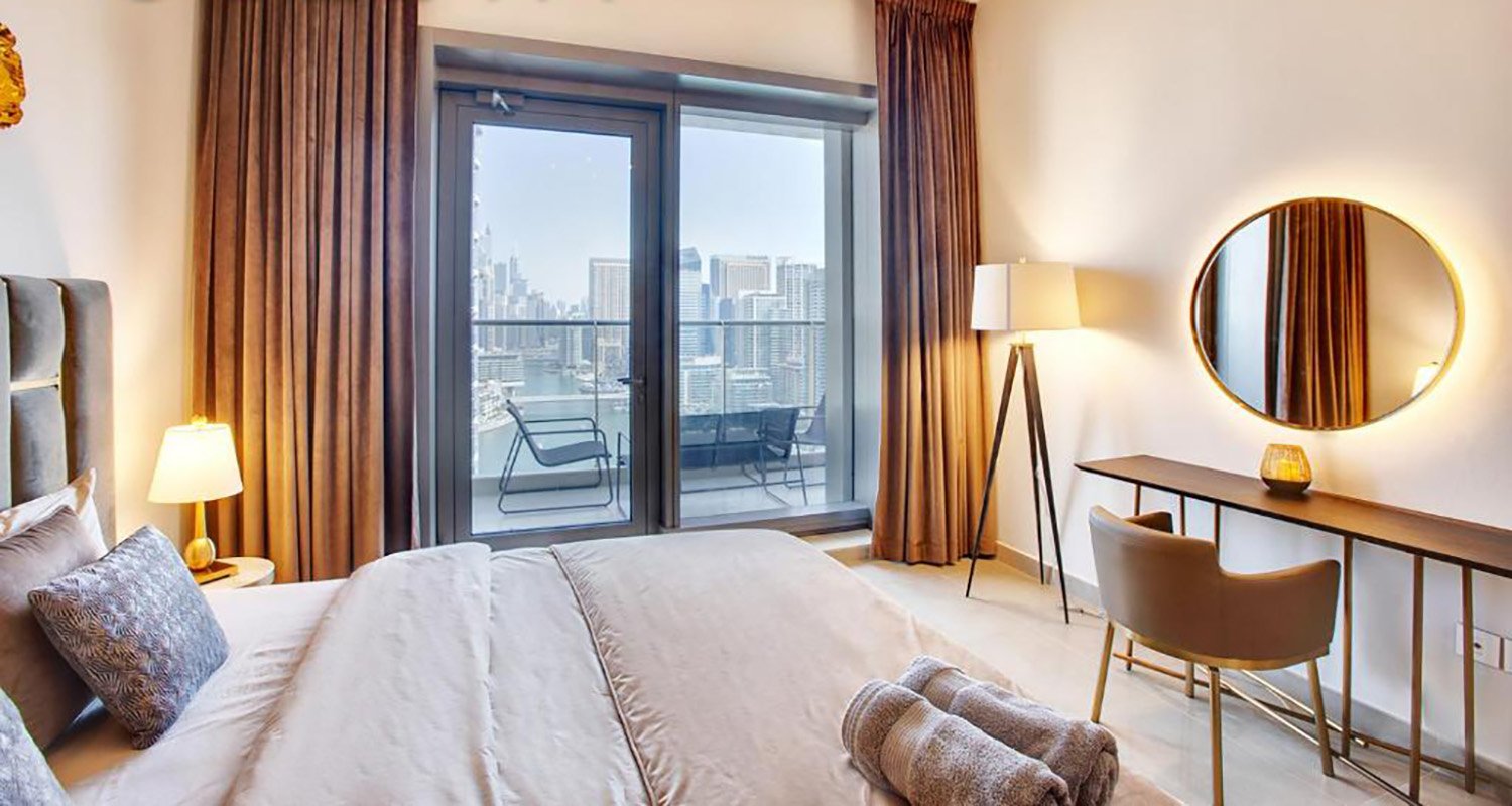 Estúdio em SPARKLE TOWERS, Dubai Marina, UAE N.º 58003