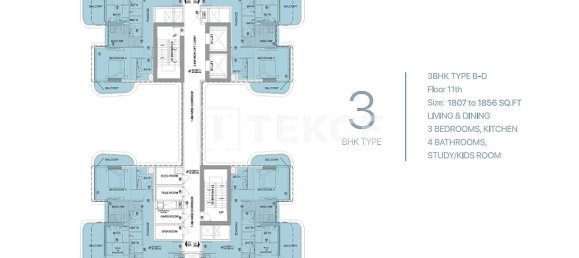 Apartamento de 2 dormitorios en Dubai, UAE No. 111711 28