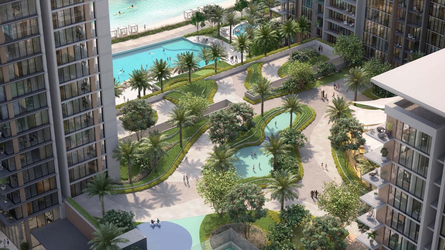 1 غرف نوم شقة في ALTAI TOWER, مدينة محمد بن راشد, UAE رقم 61388