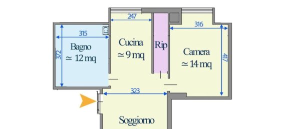2-salle Appartement à Caraglio, Italy No. 24848 39