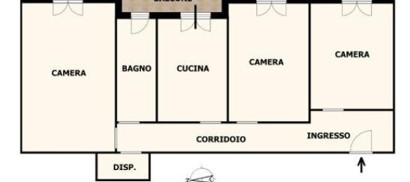 Apartamento de 3 habitaciónes en Genoa, Italy No. 174414 26