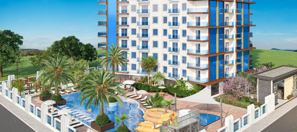 Квартира 1+1 в Аланья, Турция № 25824 4