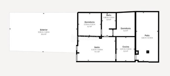 2 غرف نوم شقة في Alicante, Spain رقم 190267 5
