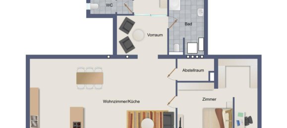 4 rooms Apartment in Leopoldstadt, Austria No. 59258 2