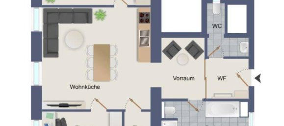 4 rooms Apartment in Leopoldstadt, Austria No. 59258 18