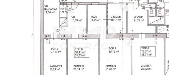 2 Schlafzimmer Wohnung in Brigittenau, Austria, Nr. 85921 2