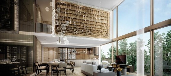 Кондоминиум  с 2 спальнями в Chalermnit Art de Maison, Пляж Рейли, Таиланд № 30300 4