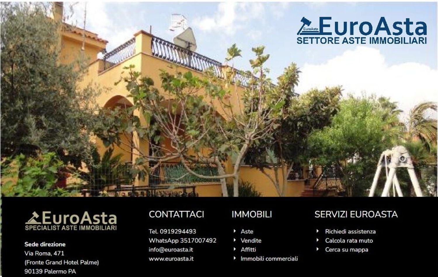 6 rooms House in Palermo, Italy No. 219790