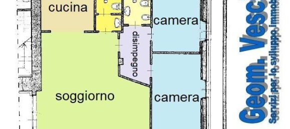 4 rooms Apartment in Chieri, Italy No. 24385 9