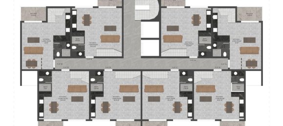 2 rooms Apartment in Oba, Turkey No. 9651 14