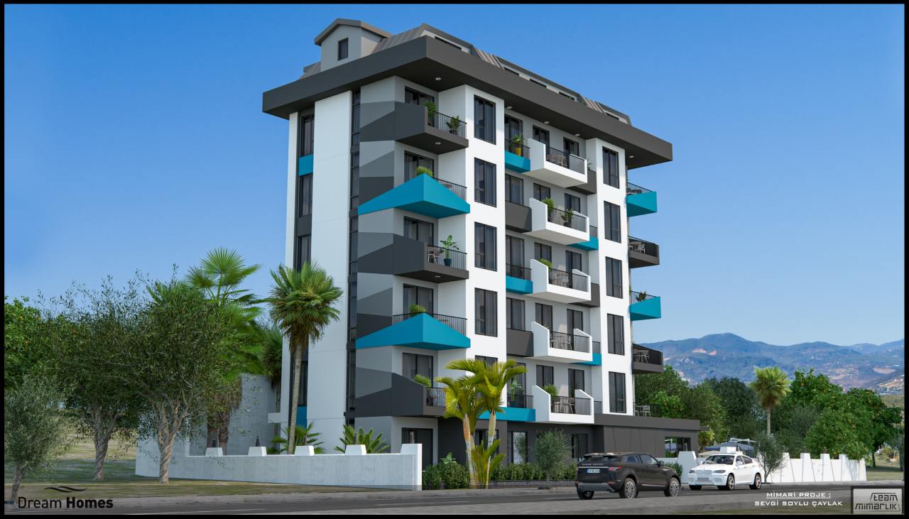 Квартира 4+1 в Dream Homes Liliya, Анталья, Турция № 39630