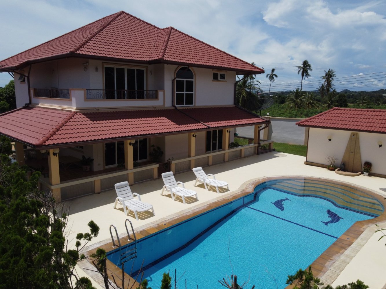 Дом с 4 спальнями в Банг Саре, Таиланд № 60188