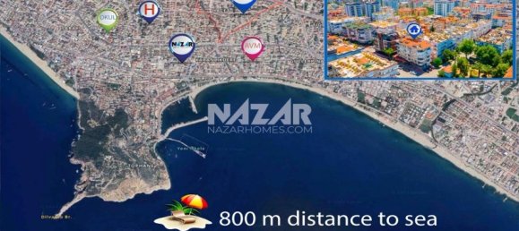 Appartement 3+1 à Alanya, Turkey No. 22484 29