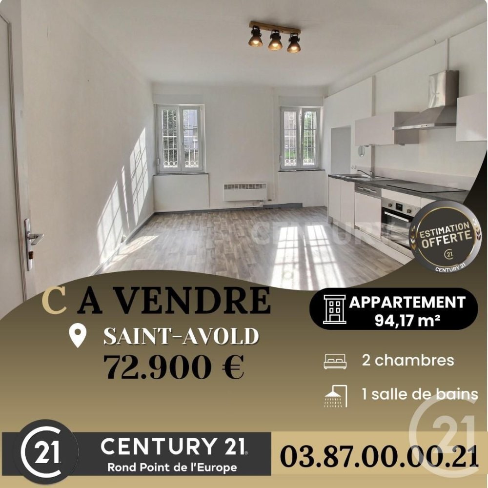 Apartamento de 2 dormitorios en Saint-Avold, France No. 260142