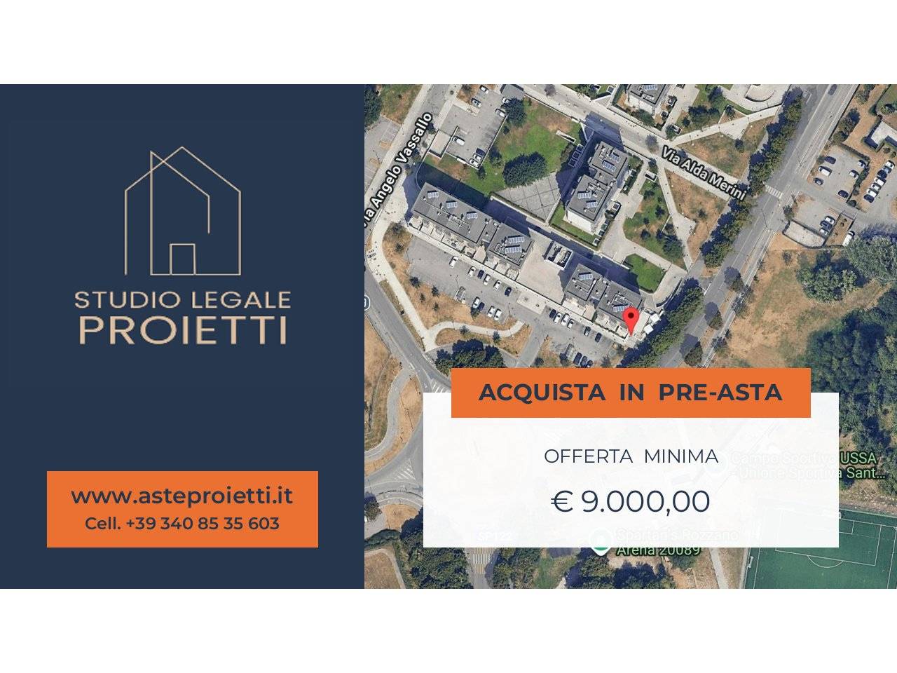 Garaje en Rozzano, Italy 18 m² No. 302645